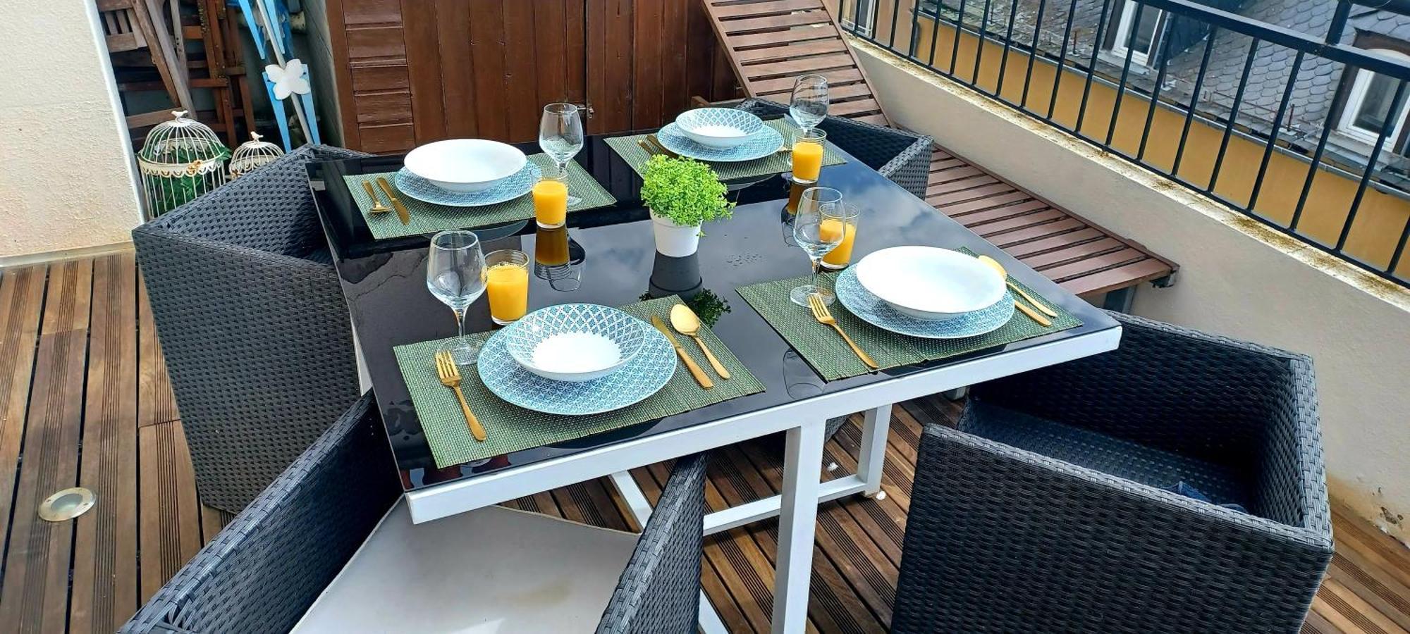 דירות רודז La Terrasse De St Amans מראה חיצוני תמונה